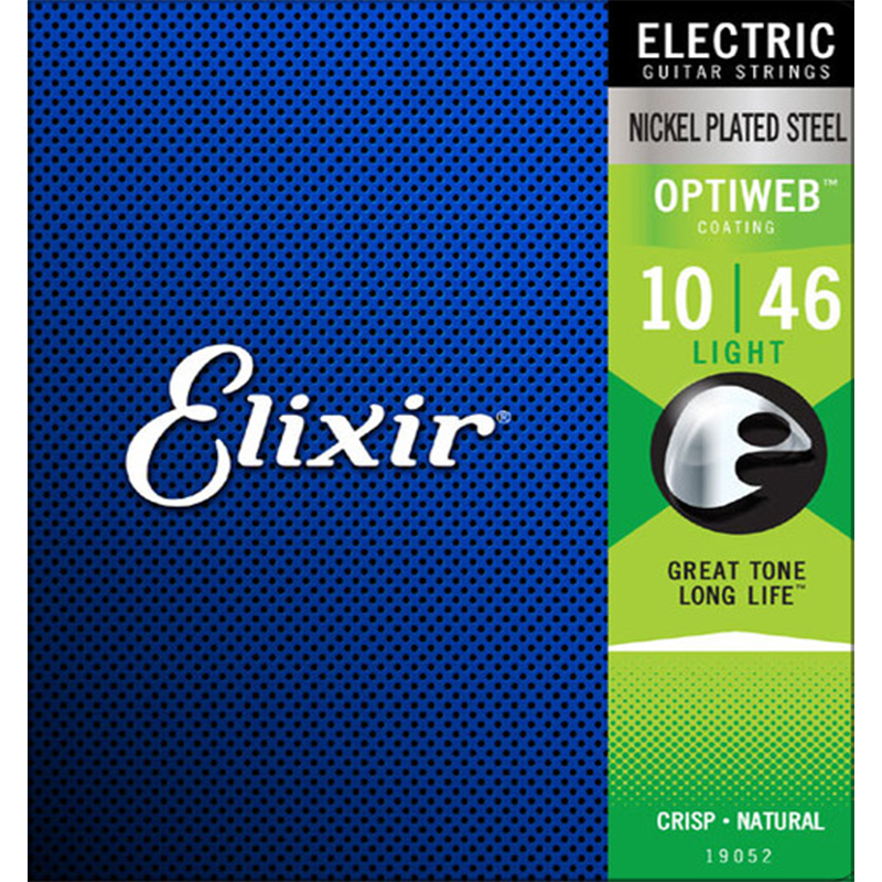 Elixir Optiweb Electric Guitar Strings 010-046 for Rich Tone, product image from Elderly Instruments
