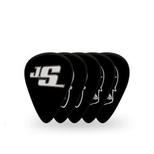Joe Satriani Signature Guitar Picks - 10 Unique Black Designs