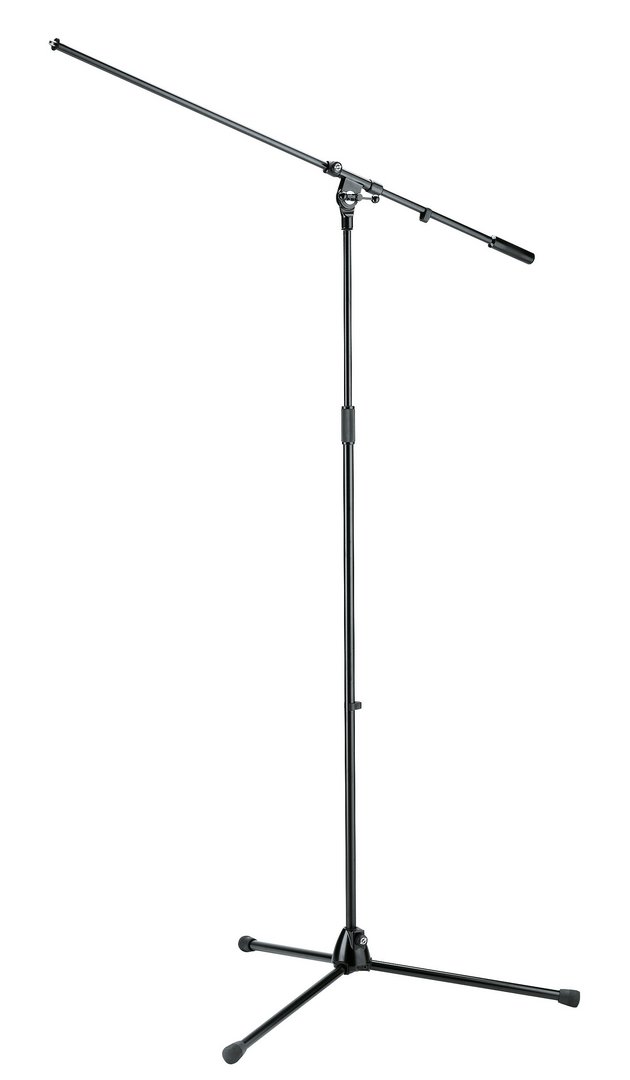 Konig & Meyer Sleek Overhead Microphone Stand for Studio & Stage Use, product image from Cggeorgallis