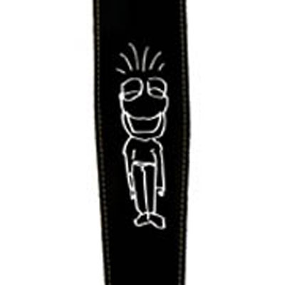 Planet Waves Joe Satriani Frog Man Leather Guitar Strap – Adjustable & Stylish, product image from Cggeorgallis