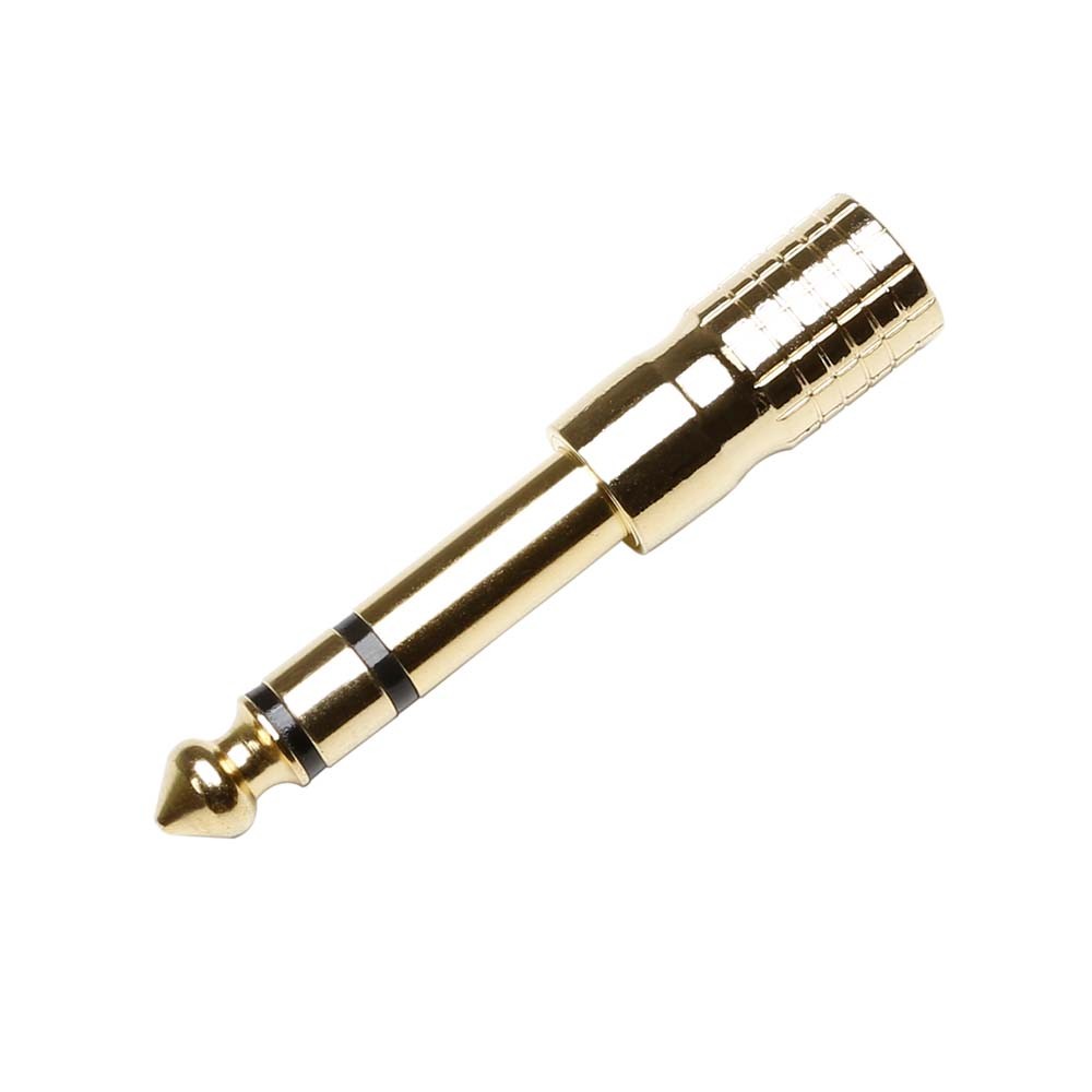Adam Hall 3.5 mm to 6.3 mm Audio Adapter – Gold Plated Connection, product image from Cggeorgallis