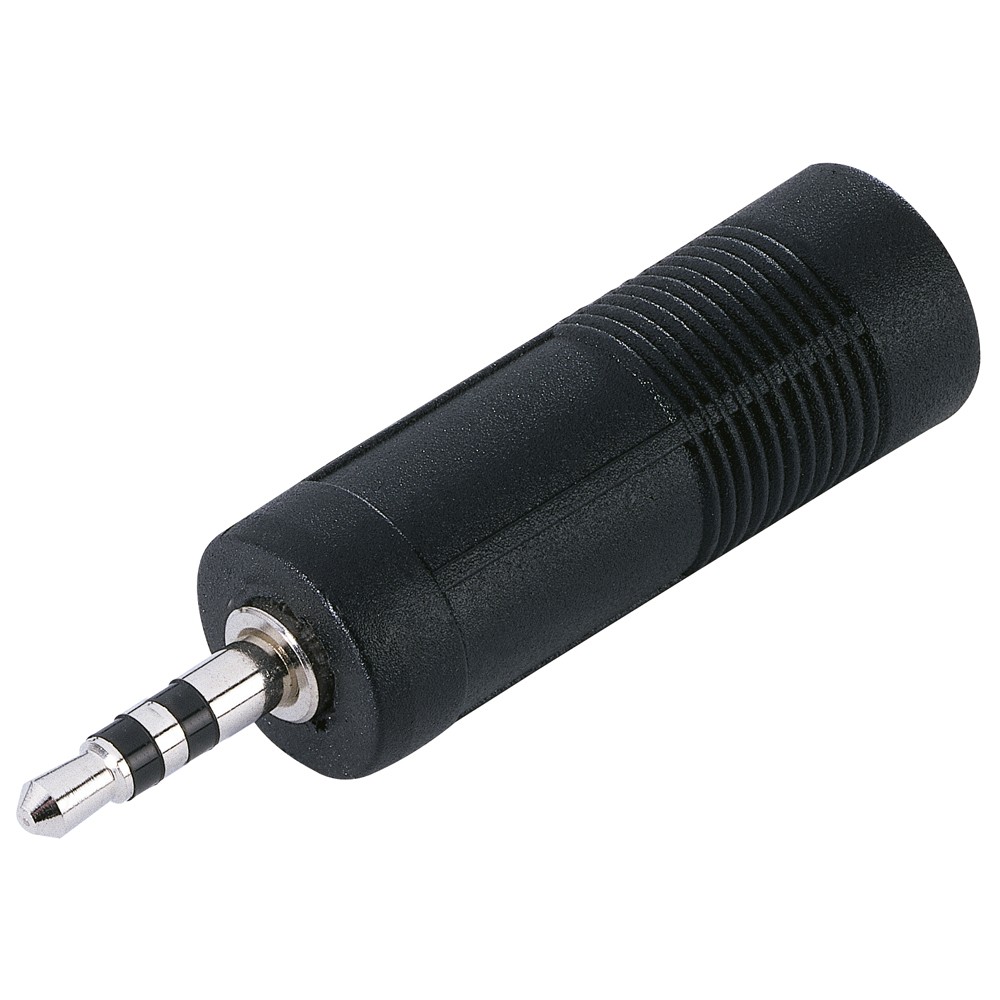 Adam Hall 6.3 mm to 3.5 mm Stereo Jack Adapter for Superior Sound Quality, product image from Cggeorgallis