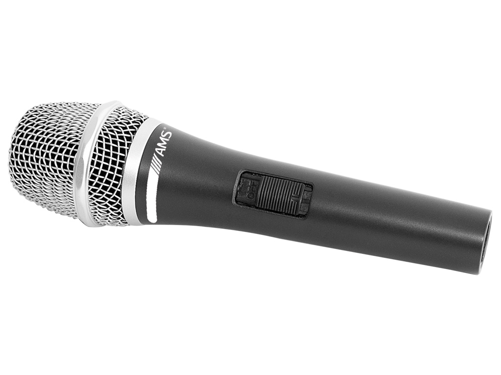 Audio Music Systems AM 403 Dynamic Microphone with 5 m XLR to Jack Cable, product image from Cggeorgallis