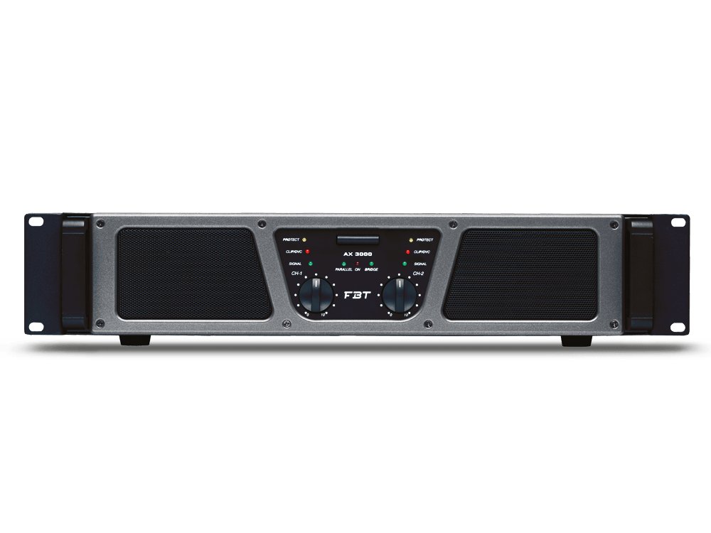 FBT AX 3000 Dual-Channel Power Amplifier – 3000 Wrms Performance, product image from Cggeorgallis