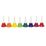 Chroma-Notes Hand Bells: 8 Vibrant Boomwhackers Set