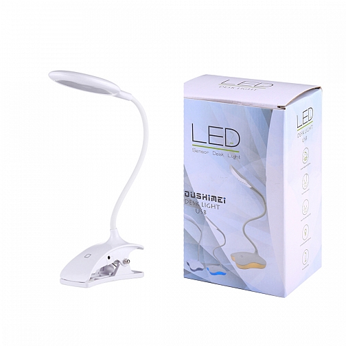 Daniel Guitars USB-Powered 16 LED Desk Light with Touch Control & Flexibility, product image from Cggeorgallis