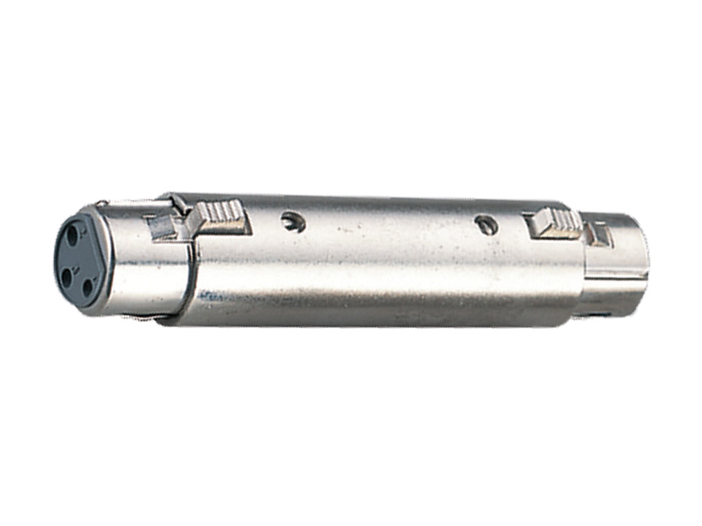 Audio Music Systems XLR Female to Female Adapter Pack of 4 – Silver Connectors, product image from Cggeorgallis