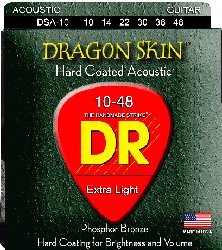 DR Strings DR Clear Coated Acoustic Guitar Strings – Lite Set of 6, product image from Cggeorgallis