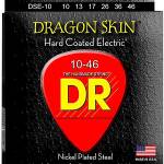 DR Dragon Skin Electric Strings - Clear Coated Set, .010-.046