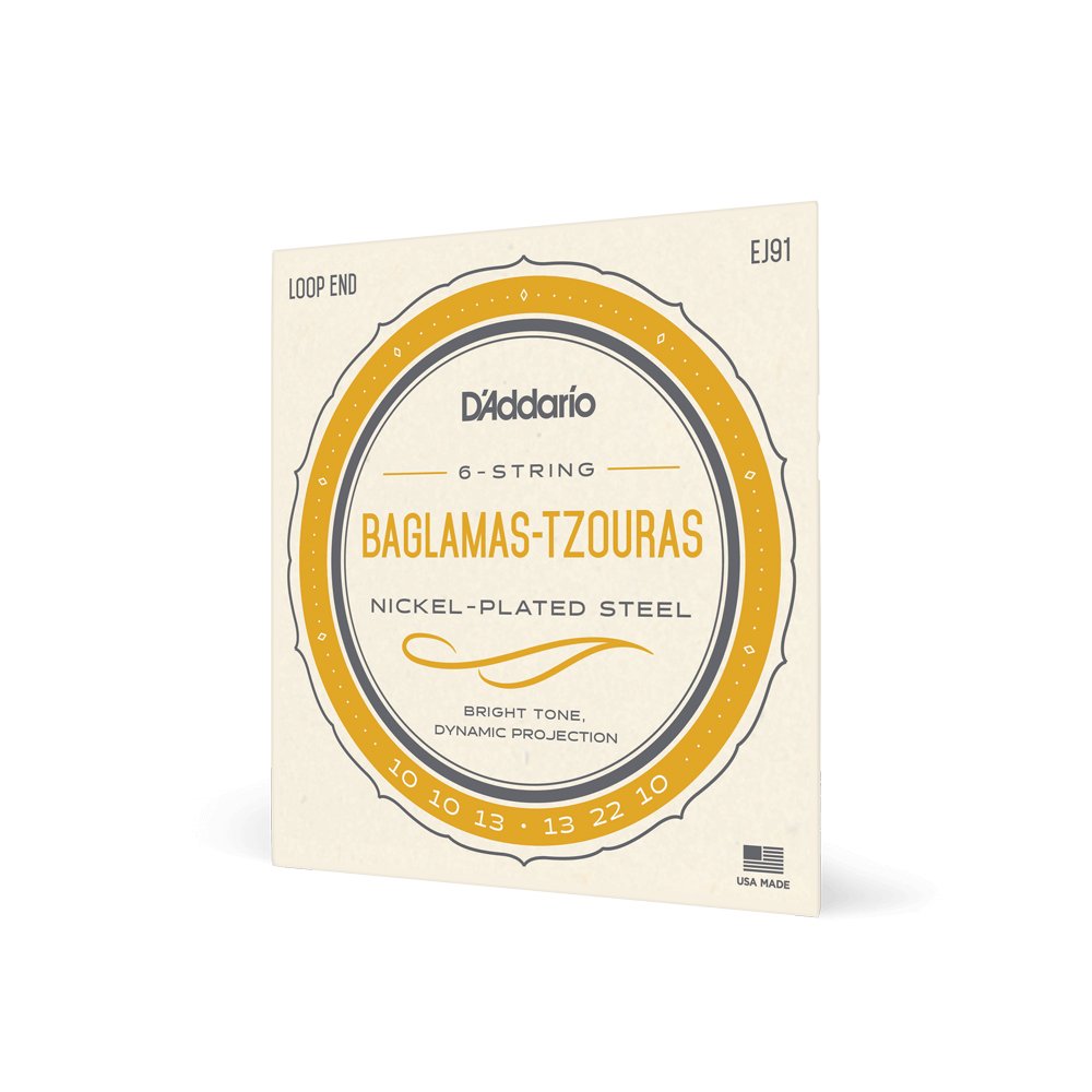 D'addario Daddario EJ91 Tzoura/Baglama Set – Rich Sound Experience, product image from Cggeorgallis