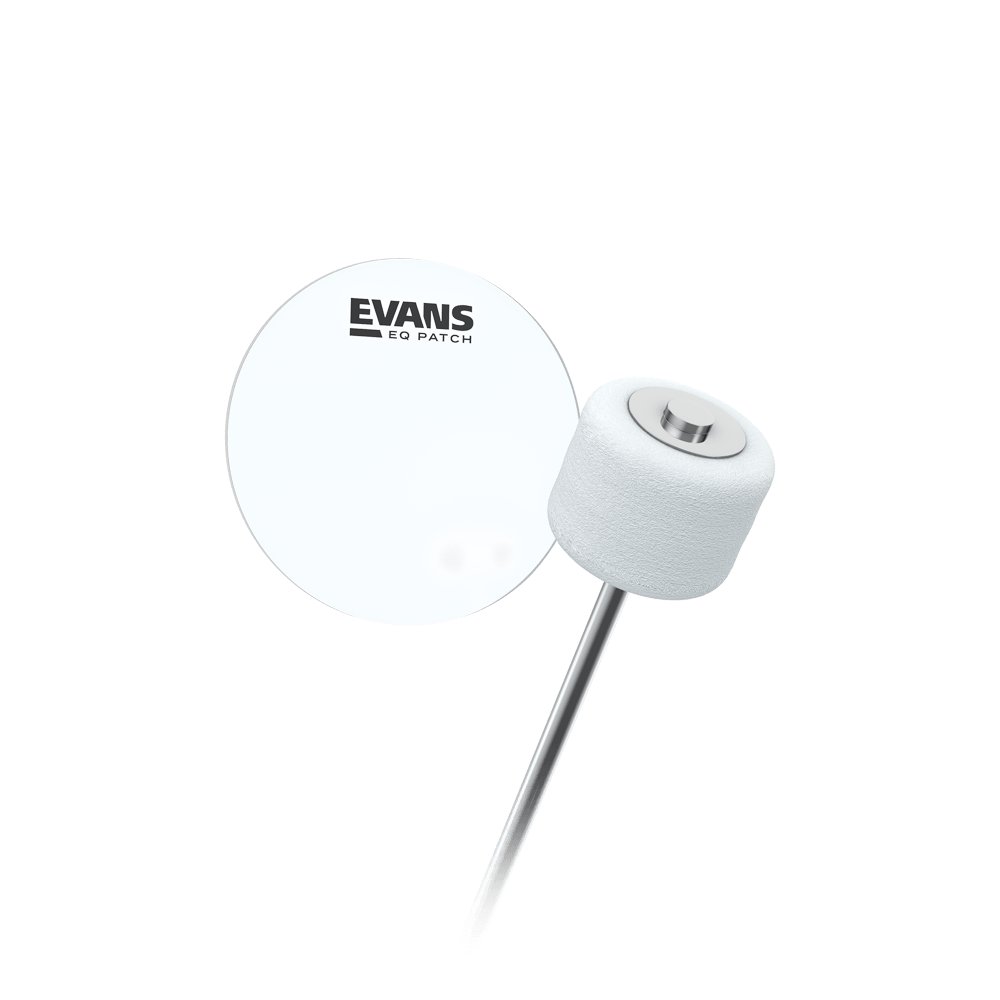 Evans Clear Plastic Bass Drum Patch for Enhanced Performance, product image from Cggeorgallis