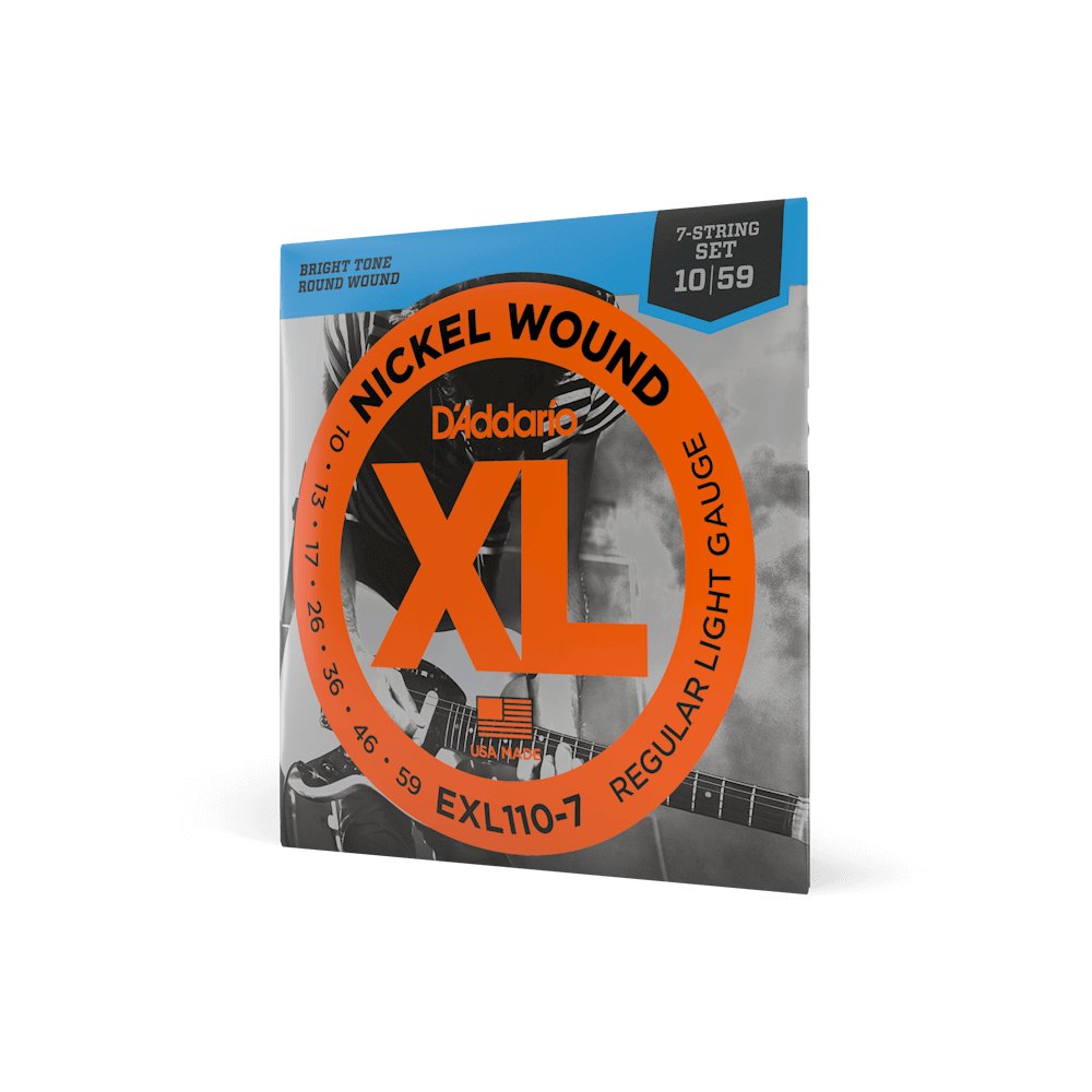D'addario Premium D’Addario 7-String Nickel Wound Guitar Strings, product image from Cggeorgallis