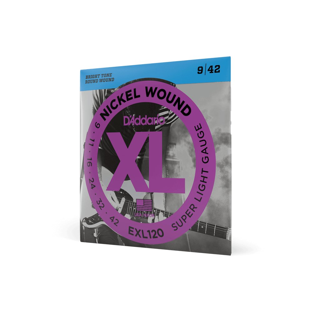 D'addario D’Addario XL Super Light Nickel Wound Guitar Strings 9-42, product image from Cggeorgallis