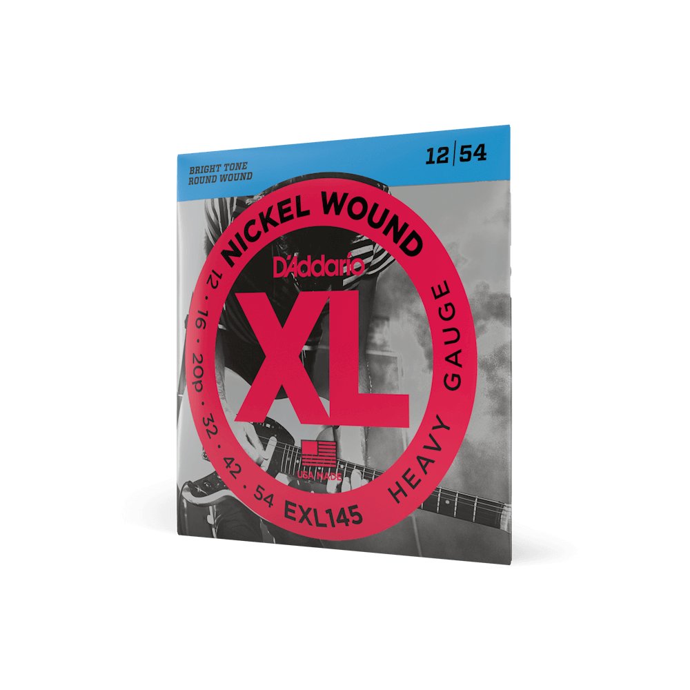 D'addario Versatile XL Nickel Wound 12-54 Electric Guitar Strings, product image from Cggeorgallis