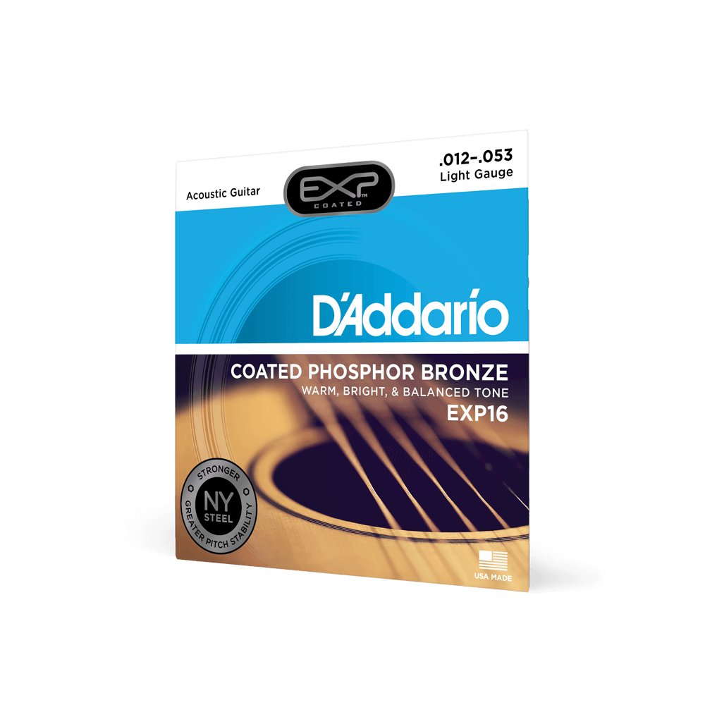 D'addario D’Addario XT 12-53 Light Acoustic Strings – Warm Tone & Durability, product image from Cggeorgallis