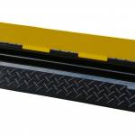 Heavy-Duty 100 cm Dual Pathway Cable Ramp for Safety