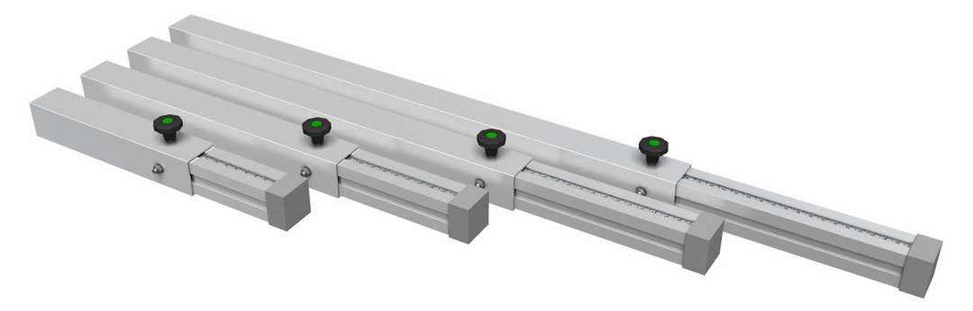 Fos Technologies Adjustable Telescopic Legs 60-100 cm with Self-Lock Feature, product image from Cggeorgallis
