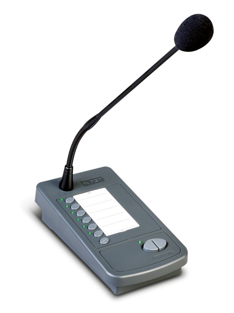FBT 6-Zone Paging Microphone for Effortless Communication, product image from Cggeorgallis