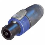 Seamless Speakon NL4 to 1/4'' Mono Jack Audio Adapter