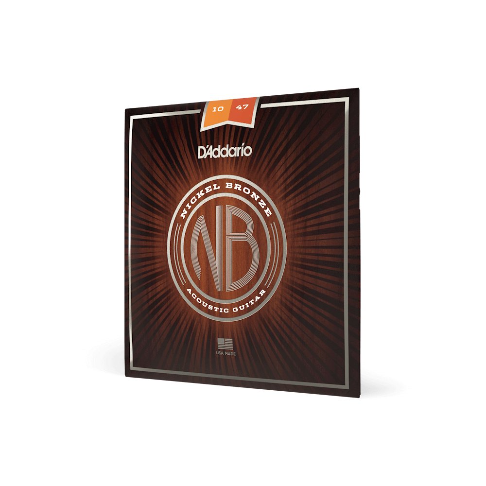 D'addario Premium Nickel Bronze Extra Light Guitar Strings 10-47, product image from Cggeorgallis