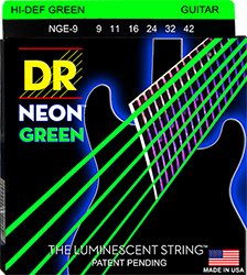 DR Strings Eco-Friendly DR Green Electric Coated Models: 9-42 Lite, product image from Cggeorgallis