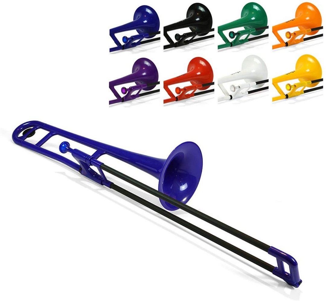 John Hornby Skewes & Co Ltd PBONE2R Mini Plastic Trombone Red, product image from Cggeorgallis