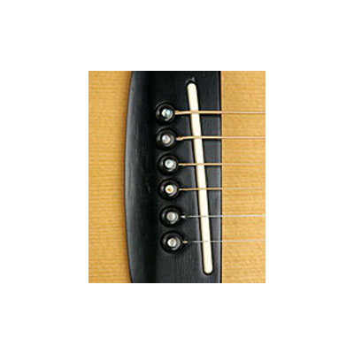Planet Waves Stylish Ebony Guitar End Pins with Abalone Inlays – Durable Quality, product image from Cggeorgallis