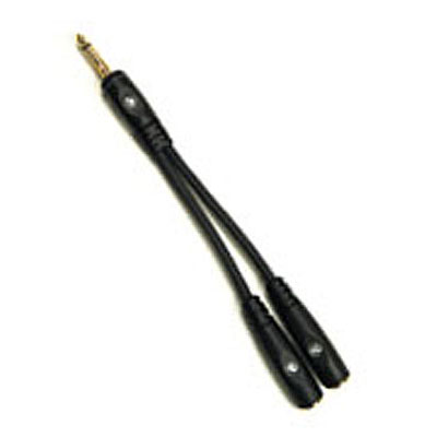 Planet Waves 1/4″ Mono Jack Female to Dual Adapter for Seamless Audio Split, product image from Cggeorgallis