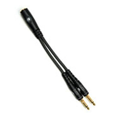 Planet Waves 1/4″ Stereo to Dual Mono Adapter for Superior Audio Flexibility, product image from Cggeorgallis