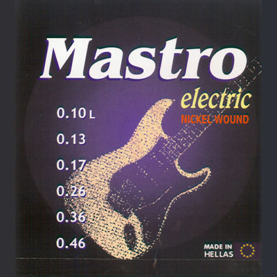 Matsikas Premium Nickel Wound Electric Guitar Strings 010-046 Set, product image from Cggeorgallis