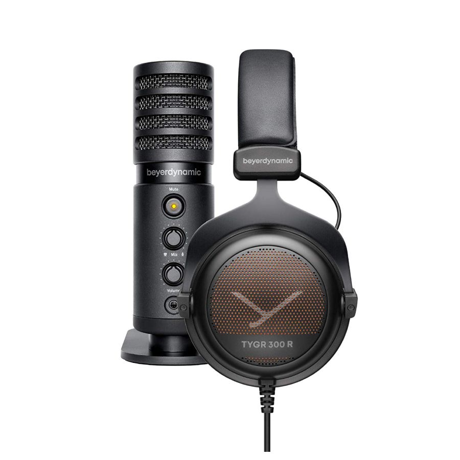Beyerdynamic Pro USB Mic & TYGR 300 R Headphones for Clear Game Chat and Comfort, product image from Cggeorgallis