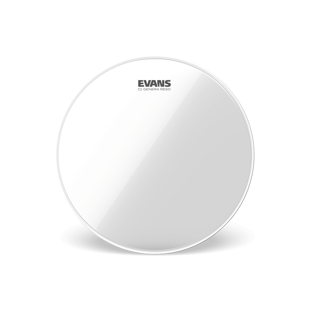 Evans 11″ Genera Resonant Drumhead – Clear, Enhanced Projection, product image from Cggeorgallis