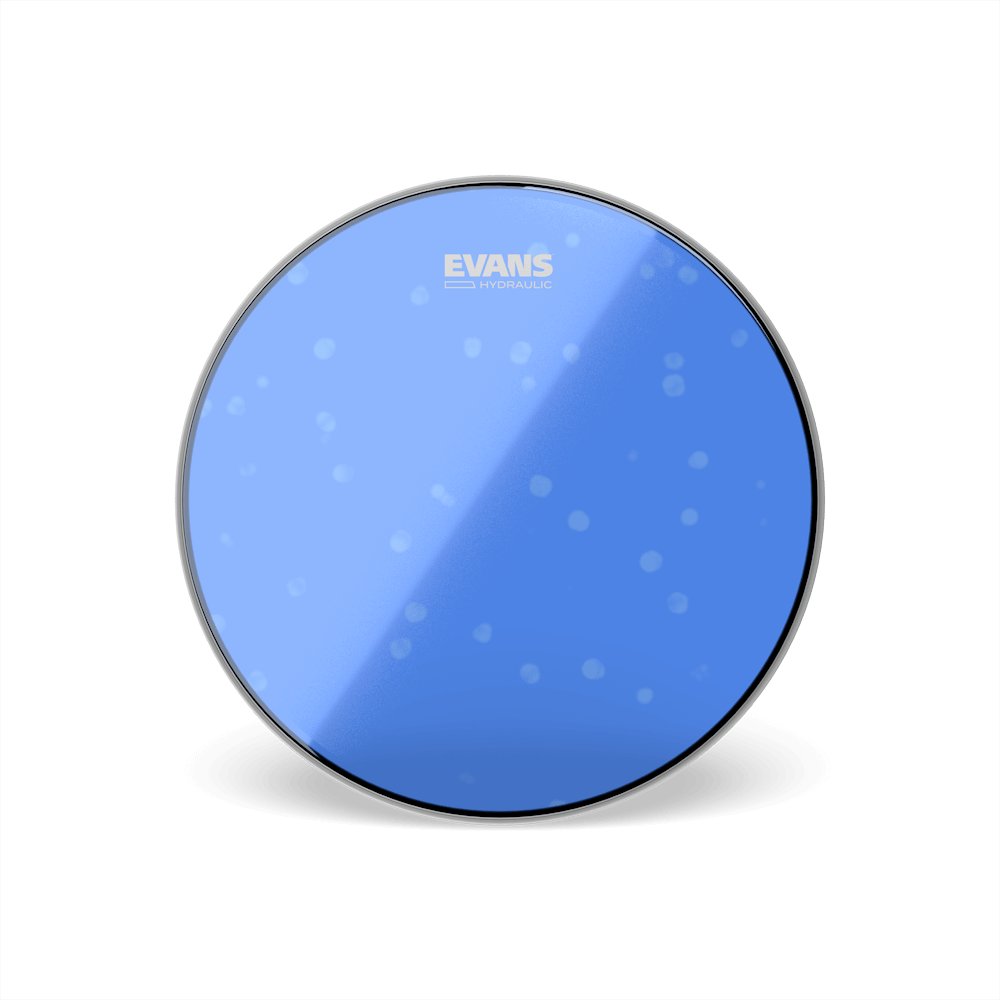 Evans Hydraulic 11″ Blue Tom Drumhead for Effortless Tuning & Deep Sound, product image from Cggeorgallis