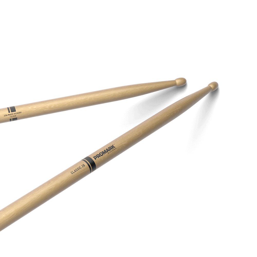 Promark Pro Mark Classic Forward 2 B Hickory Drumsticks for Power, product image from Cggeorgallis