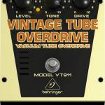 Vintage Tube Overdrive Pedal for Classic Guitar Tone