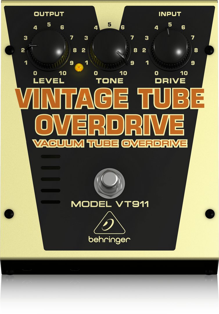 Behringer Vintage Tube Overdrive Pedal for Classic Guitar Tone, product image from Cggeorgallis