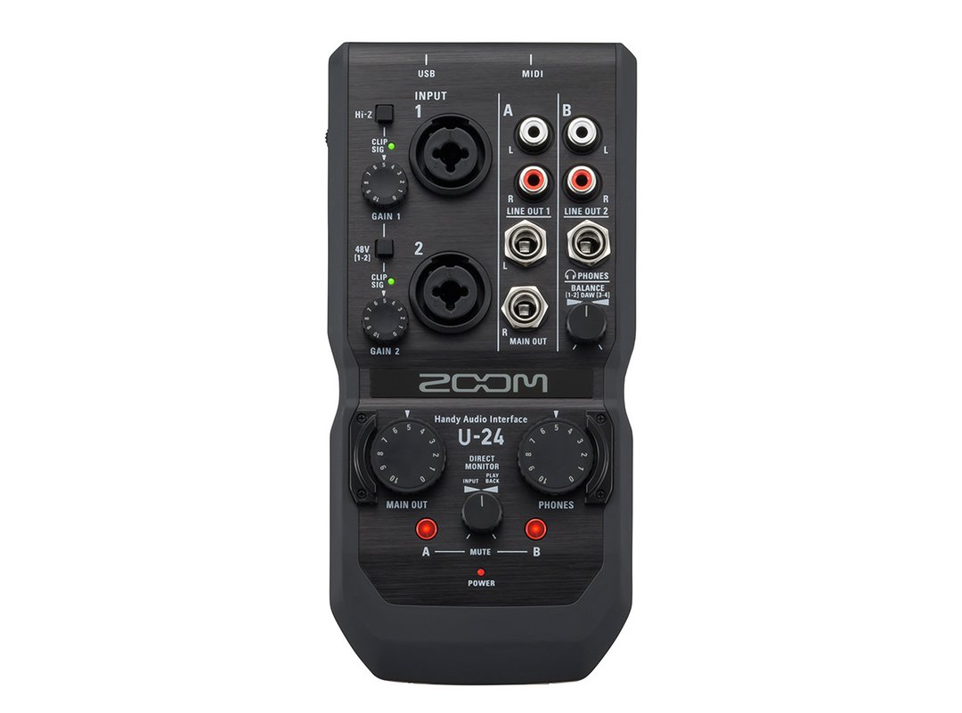 Zoom Corporation ZOOM U-24, product image from Cggeorgallis