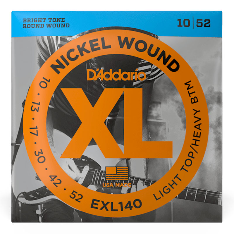 D'addario Premium XL Nickel Wound Guitar Strings 10-52 | Deep Rich Tone, product image from Cggeorgallis