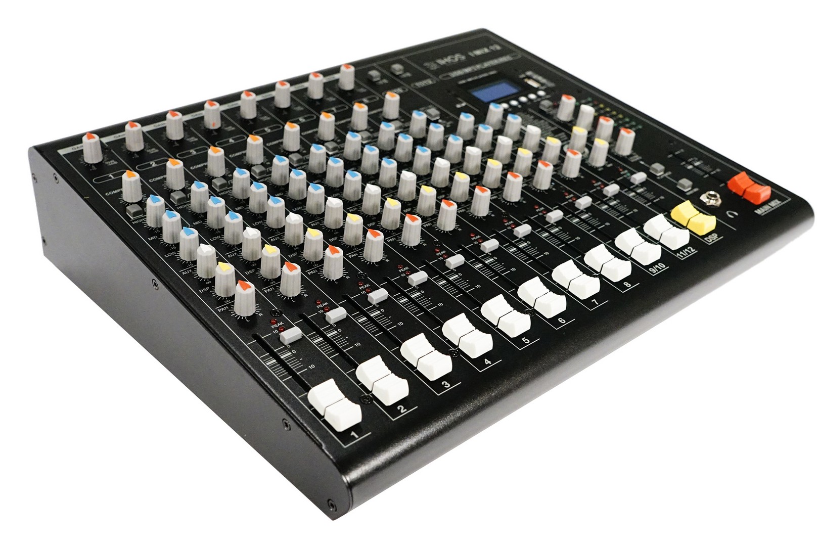 Ixos Portable 8-Channel Mixing Console with USB/SD & Bluetooth, product image from Cggeorgallis