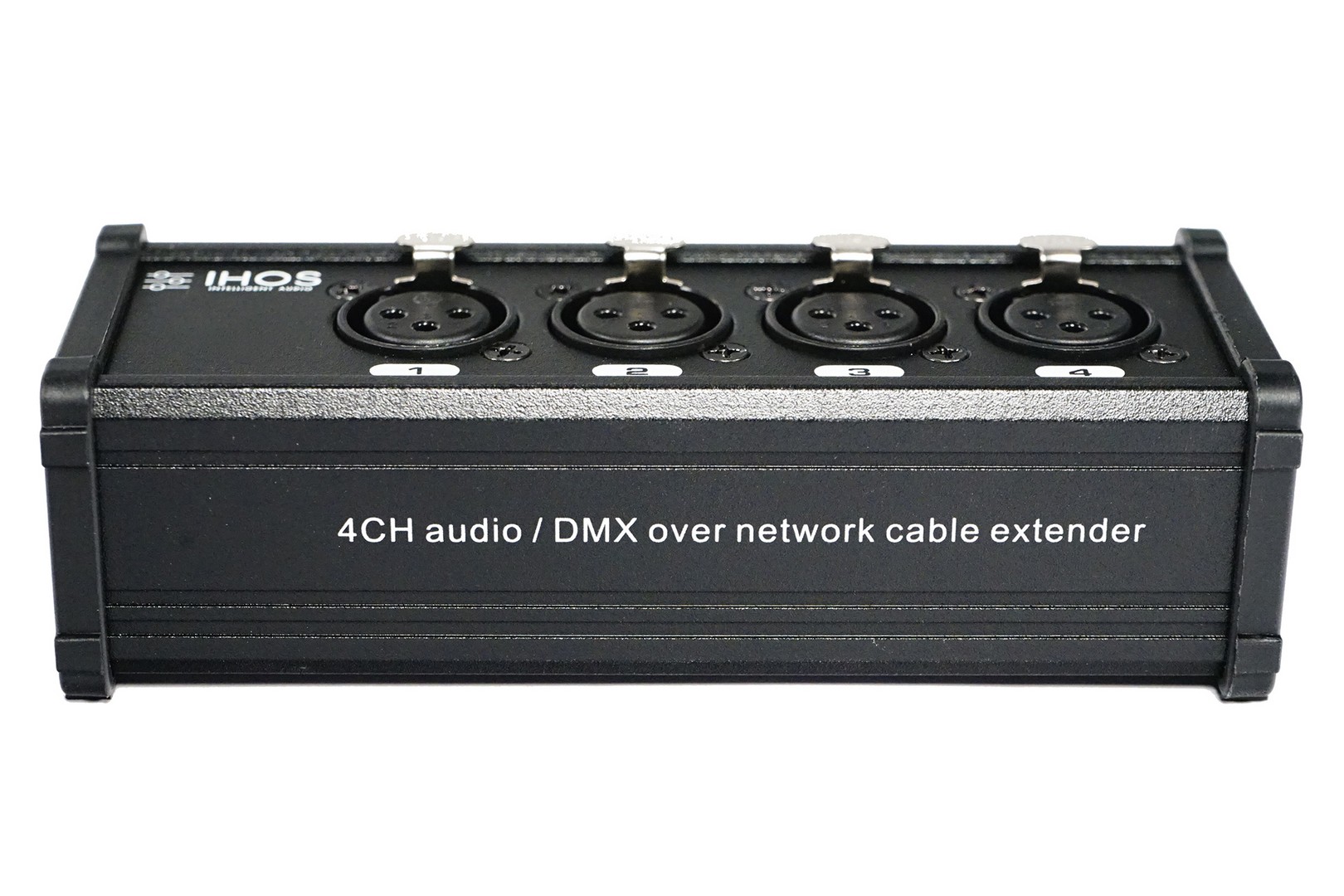 Ixos 4-Channel Network Cable Extender for Audio & DMX Signals, product image from Cggeorgallis