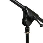 Premium Adjustable Microphone Stand - No-Screw Design for Stability