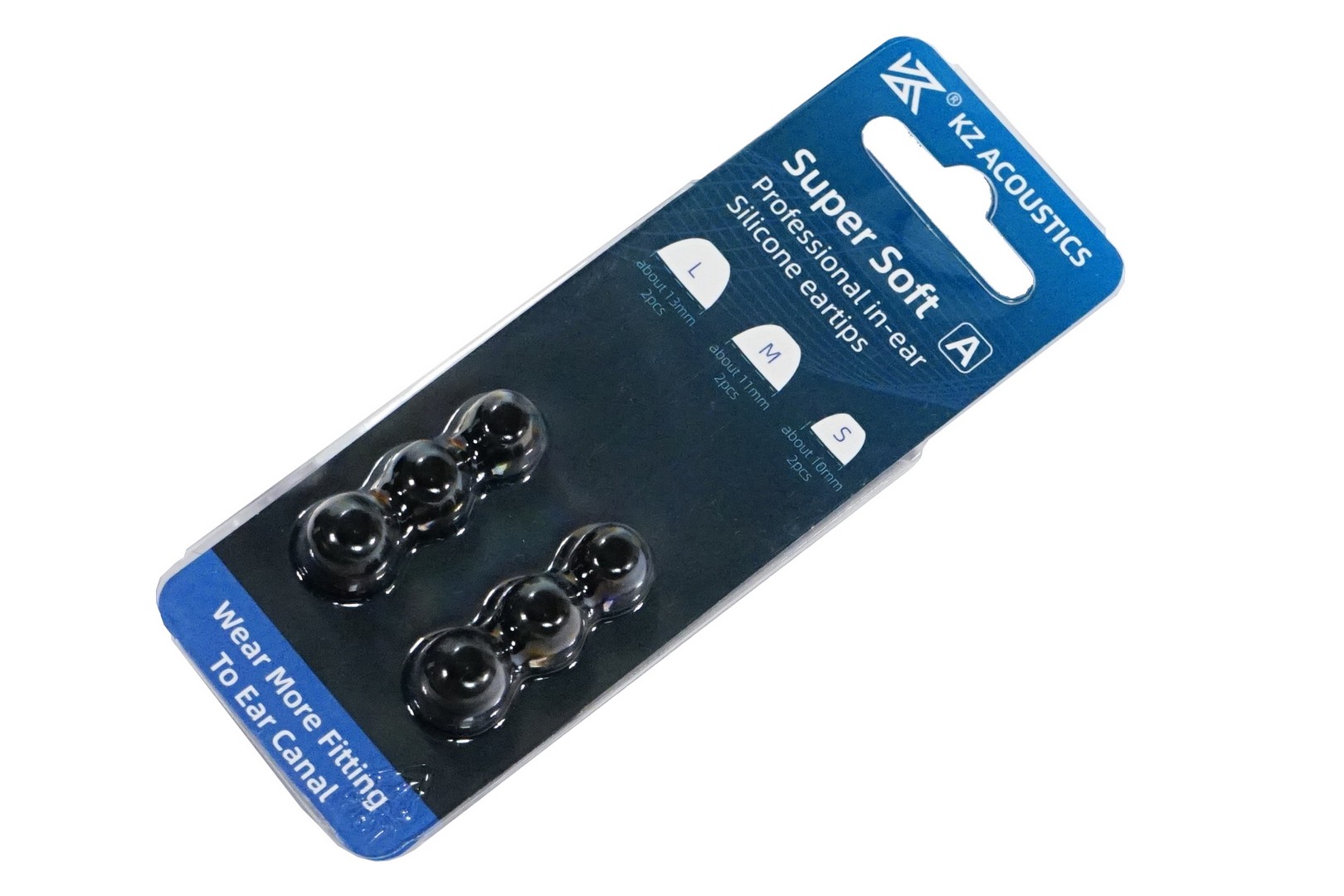 KZ Earphones KZ Earphone Replacement Memory Foam Tips – 3 Sizes, Black, product image from Cggeorgallis
