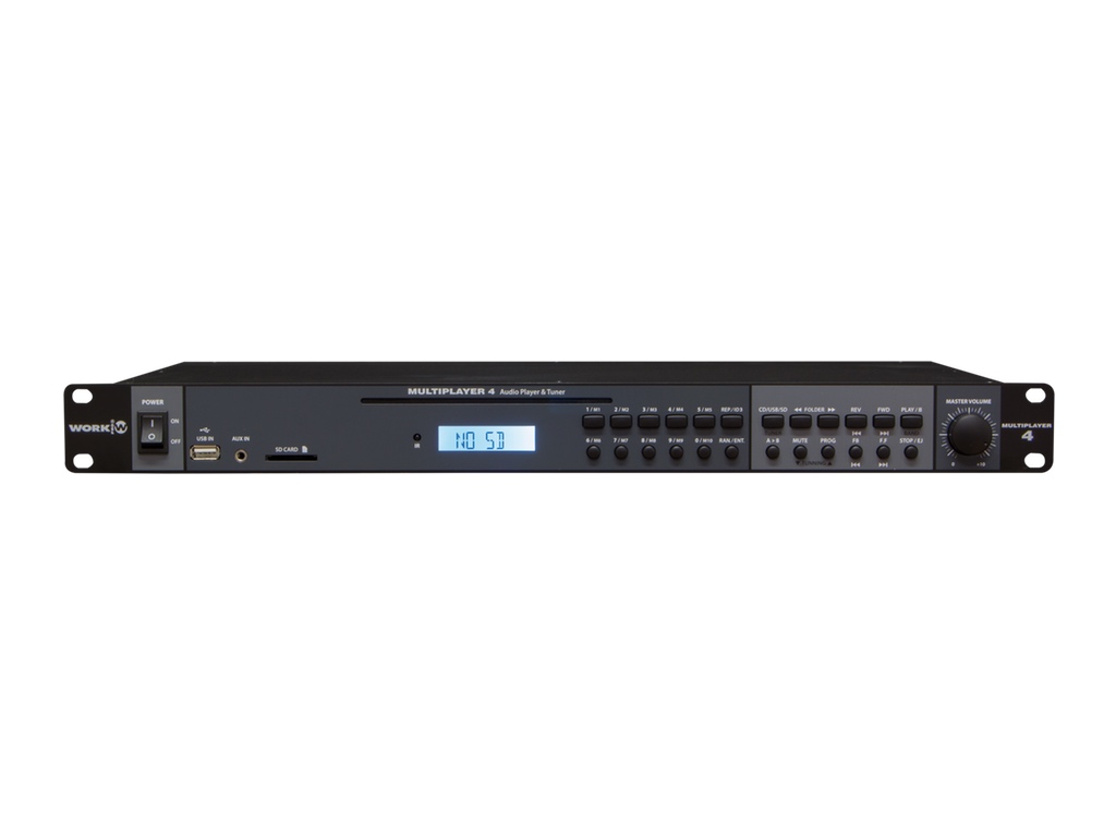 Equipson Compact Multimedia Player with USB, SD & AM/FM Tuner, product image from Cggeorgallis