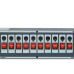 NC 1000 10 channel distribution switch 5A per channel 15A total power Schucko connectors
