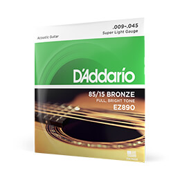 D'addario Super Light 85/15 Bronze Guitar Strings 9-45 – Vintage Tone, product image from Cggeorgallis