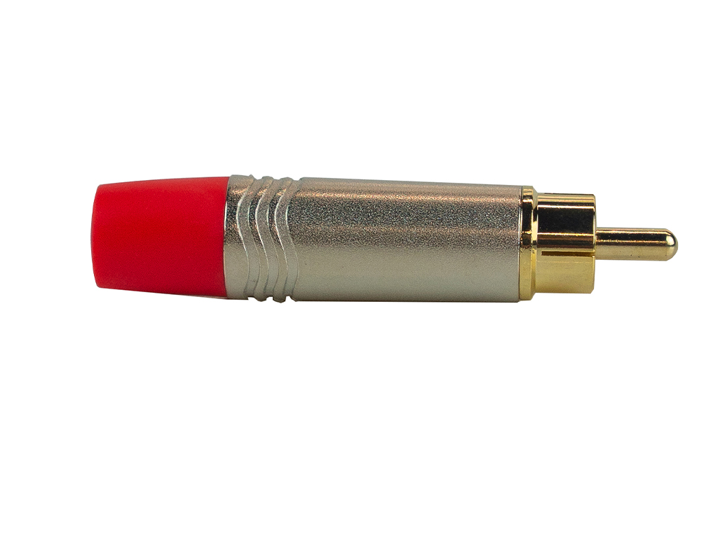 Equipson Secure Signal RCA Male Connector with Chrome Finish, product image from Cggeorgallis