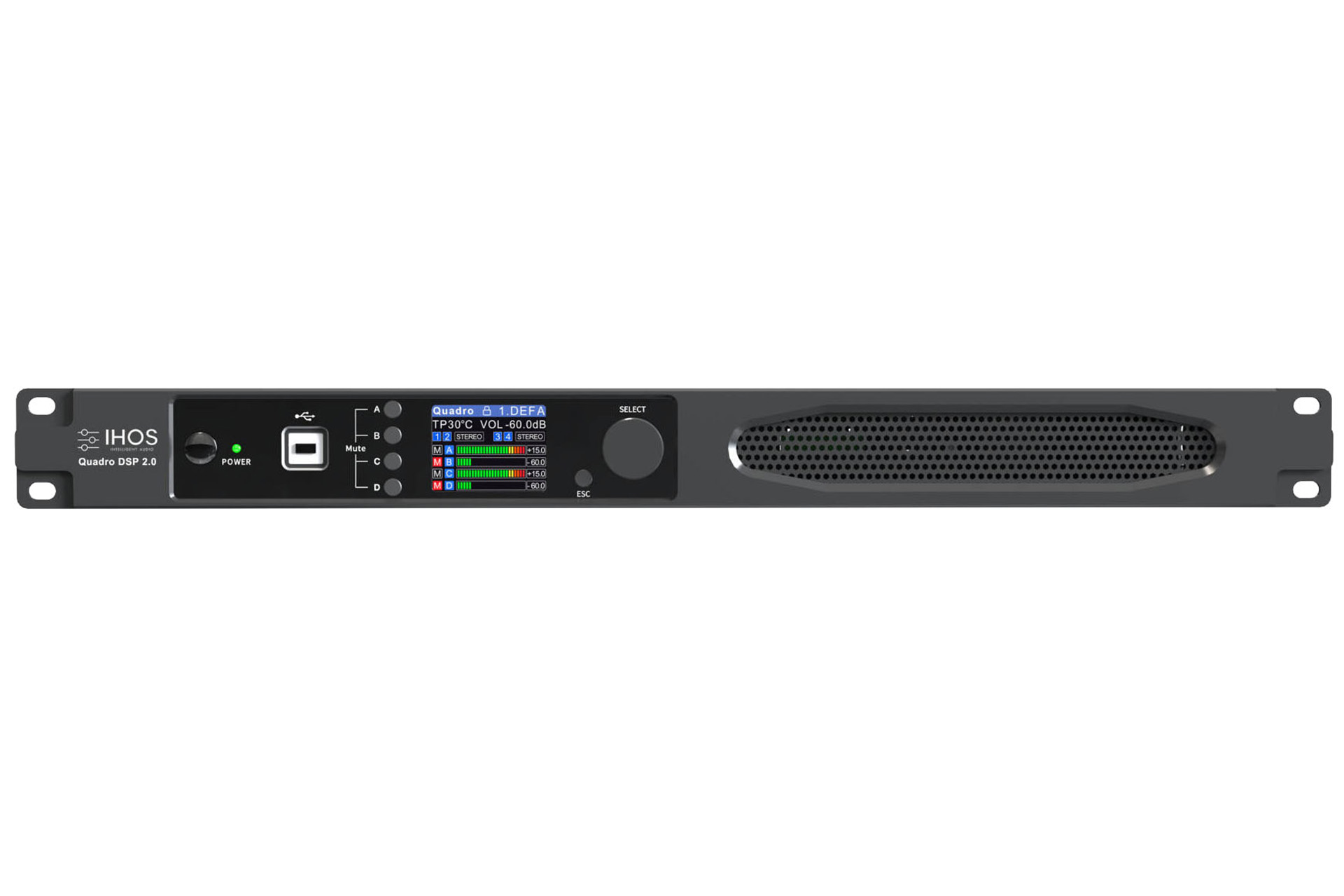 Ixos Powerful DSP Digital Amplifier with Real-Time Processing and 1000 W Output, product image from Cggeorgallis