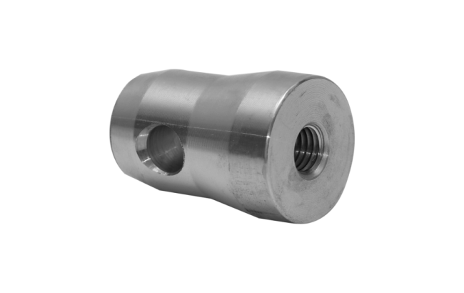 Fos Technologies M12 Half Connector Aluminium for Base Plate 3004 | Durable Design, product image from Cggeorgallis
