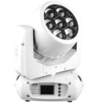 White Beam Moving Head Light with Zoom & Pixel Control - 4-in-1 RGBW LEDs