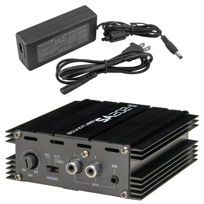 Soundtube Compact 20 W Class AB Mini Amplifier with 15 V Power Supply for Clear Stereo Sound, product image from Cggeorgallis
